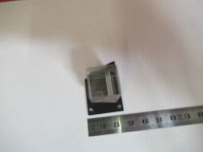 OPTICAL MOUNTED GLASS PRISM ASSEMBLY MICROSCOPE PART AS PICTURED &B1-B-10