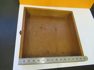 ANTIQUE BAUSCH LOMB WOOD DRAWER for cabinet MICROSCOPE PART AS PICTURED &H1-B-50