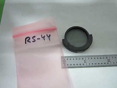 MICROSCOPE PART MITUTOYO JAPAN  FILTER ND 2 OPTICS  BIN#R5-44