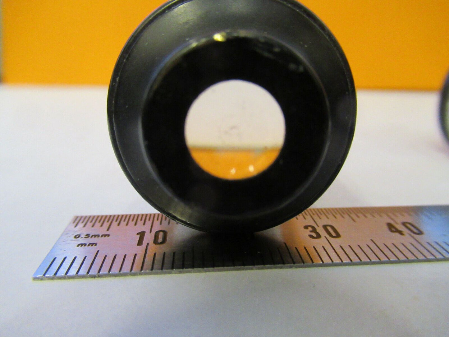 ANTIQUE PAIR BAUSCH LOMB EYEPIECE 10x LENS MICROSCOPE PART AS PICTURED &F9-A-25