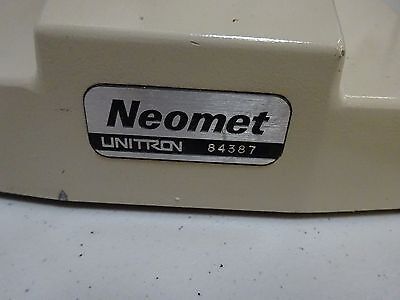 MICROSCOPE UNITRON NEOMET  STAGE INVERTED METALLOGRAPH JAPAN OPTICS AS IS #TB-4