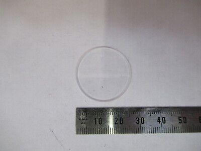 OPTICAL GLASS 27mm diameter 1.5mm thk ROUND WINDOW OPTICS AS PICTURED #82-A-24