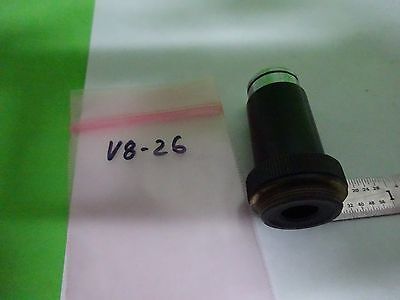 MICROSCOPE PART OBJECTIVE ZEISS WINKEL 100X GERMANY OPTICS AS IS BIN#V8-26