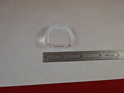 OPTICAL FLAT TRUNCATED SPECTRA PHYSICS FUSED SILICA LASER OPTICS AS IS #80-17