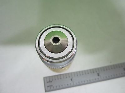 FOR PARTS MICROSCOPE PART OBJECTIVE  LEITZ [BENT THREAD] OPTICS AS IS S9-29