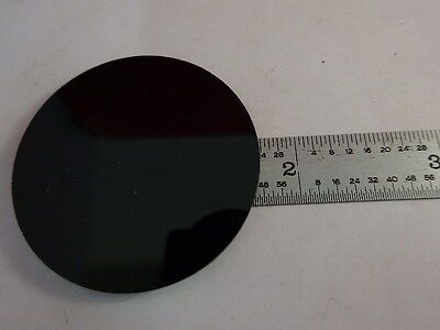 OPAQUE BLACK BLANK FILTER OPTICS OPTICAL PART AS PICTURED &AQ-A-12