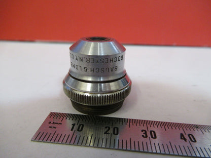 ANTIQUE BAUSCH LOMB 3.5X OBJECTIVE OPTICS MICROSCOPE PART AS PICTURED &P8-A-84