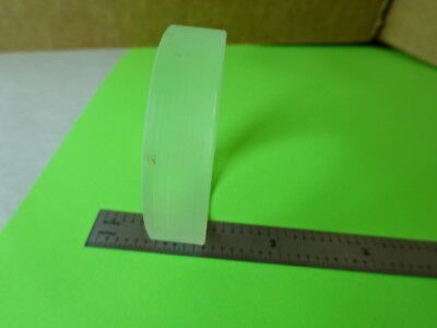 OPTICAL UNCOATED FLAT GLASS LENS PART OPTICS #84-A-03