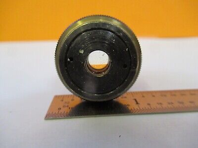 NIKON JAPAN M20 LENS OBJECTIVE MICROSCOPE PART OPTICS AS PICTURED &85-B-113