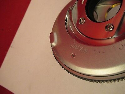 OLYMPUS JAPAN NOSEPIECE MICROSCOPE PART OPTICS AS PICTURED &FT-2-43