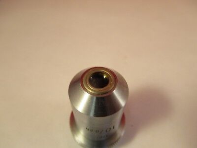 LEITZ WETZLAR GERMANY OBJECTIVE 10X /170 MICROSCOPE OPTICS AS PICTURED &FT-4-44