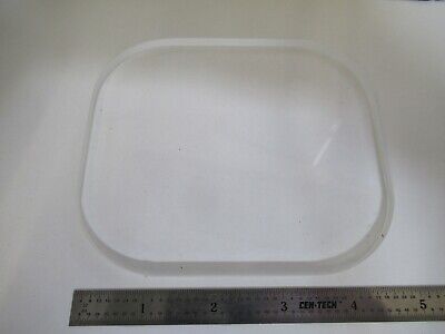 OPTICAL LARGE FLAT WINDOW BK7 GLASS NICE CHAMFERED OPTICS AS PICTURED &FT-6-208