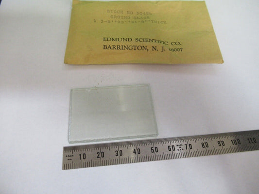 OPTICAL GROUND GLASS PLATE OPTICS AS PIC a5-b-15