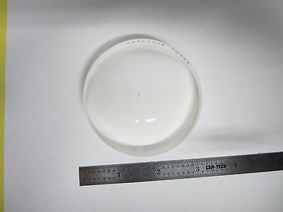 OPTICAL LARGE CONVEX CONCAVE LENS BK7 AS IS LASER OPTICS BIN#H2-25