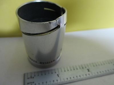 MICROSCOPE PART OBJECTIVE LEITZ ELMAR 2.8X [rough bent] OPTICS AS IS BIN#T9-15