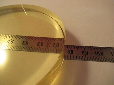 OPTICAL FLAT ZERODUR UNCOATED 3" DIAMETER 1/10 WAVE OPTICS AS PIC &9-FT-72