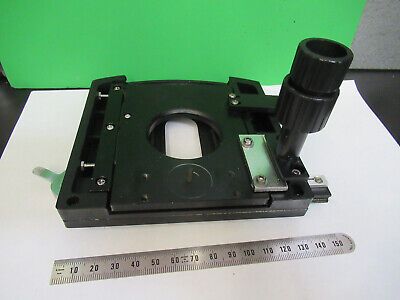 GENERIC XY STAGE TABLE MICROSCOPE PART AS PICTURED &Z1-A-35