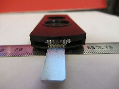 FOR PARTS GENERIC SLIDE POL EMPTY ROTATES MICROSCOPE PART AS PICTURED &B3-B-29