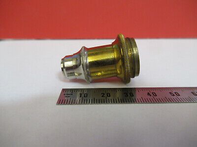 ANTIQUE NACHET FRANCE OBJECTIVE "8" 1870's MICROSCOPE PART AS PICTURED #F6-B-01