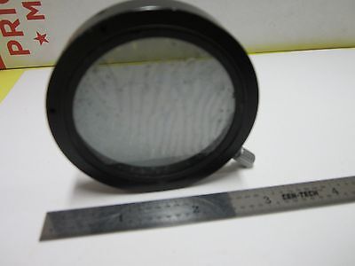 POLARIZER  LEITZ WETZLAR GERMANY [delaminated] MICROSCOPE OPTICS AS IS BIN#G7-64