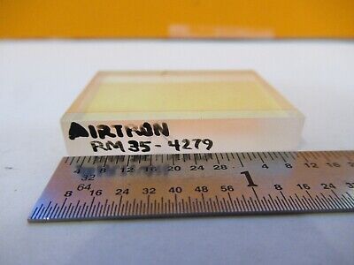 OPTICAL FLAT COATED RECTANGLE OPTICS AS PICTURED &3K-A-14