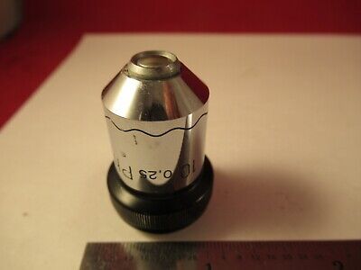 WILD HEERBRUGG SWISS 10X PH PHASE OBJECTIVE MICROSCOPE PART AS PICTURED &FT-6-26