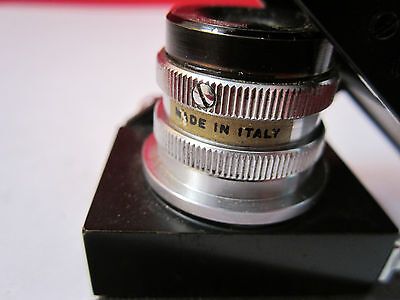 MICROSCOPE OPTICAL PART REICHERT AUSTRIA + OBJECTIVE ITALY OPTICS  BIN#PMEL