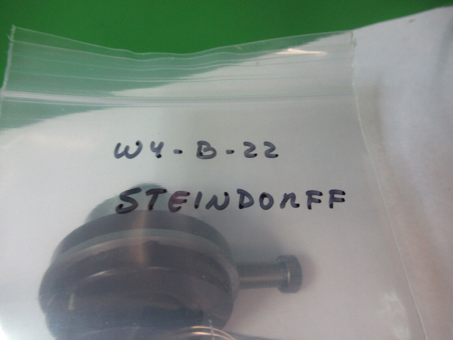 STEINDORFF BERLIN GERMANY CONDENSER + IRIS MICROSCOPE PART AS PICTURED W4-B-22