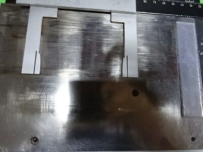 MICROSCOPE PART LEICA GERMANY DMR DMRB STAGE SPECIMEN TABLE AS IS BIN#5M-B-02