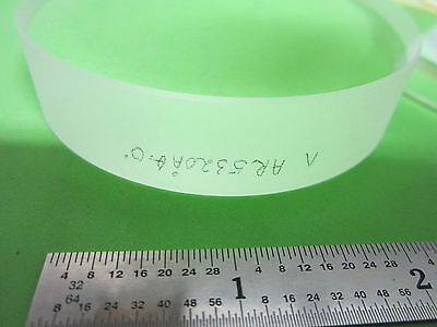 OPTICAL CVI 3 1/4" DIAMETER THICK WINDOW LASER OPTICS BIN#40-75