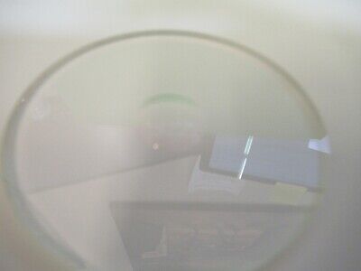 OPTICAL BK7 GLASS LENS PLANO CONVEX on center LASER OPTICS AS PICTURED &58-B-16