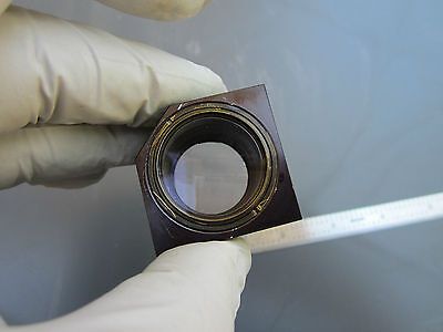 LEITZ WETZLAR GERMANY MICROSCOPE PART LENS FIXED #1