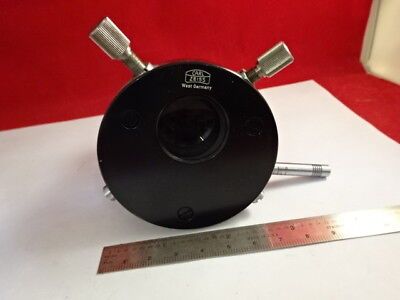 CARL ZEISS GERMANY FILTER DIAPHRAGM PHOTOMIC MICROSCOPE PART OPTICS AS IS 4V-A-5