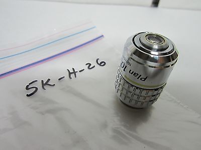 MICROSCOPE OBJECTIVE NIKON MPLAN 10X Z-SCOPE OPTICS BIN#5K-H-26