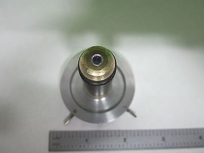 MICROSCOPE PART OBJECTIVE 58X MOUNTED OPTICS AS IS BIN#V1-05