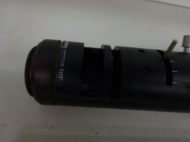 for parts MICROSCOPE LEITZ VERTICAL ILLUMINATOR OPTICS OPTICS AS IS #AK-02