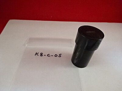 EMPTY ANTIQUE MICROSCOPE OBJECTIVE CONTAINER 50 GERMANY AS IS #K8-C-05