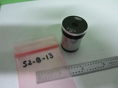 MICROSCOPE PART EYEPIECE OLYMPUS P10X OPTICS AS IS BIN#S2-B-13