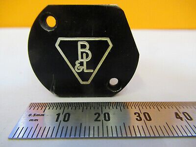 BAUSCH LOMB MOUNTED BEAM SPLITTER OPTICS MICROSCOPE PART AS PICTURED #F9-A-43