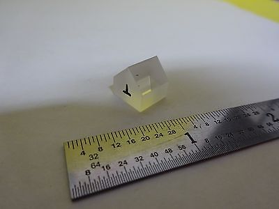 OPTICAL GLASS PRISM LASER OPTICS AS IS BIN#4V-FL-42