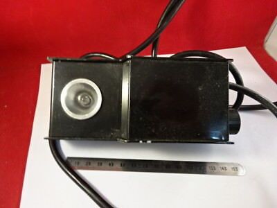 LAMP ILLUMINATOR for a LEITZ or WILD MICROSCOPE PART OPTICS AS PICTURED &95-34