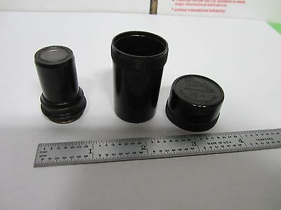 MICROSCOPE PART VINTAGE OBJECTIVE WATSON LONDON 2 INCHES OPTICS BIN#P5-57