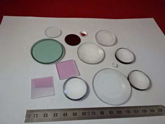 LOT OPTICAL LENSES + FILTERS PRO OPTICS AS IS &U7-A-09B