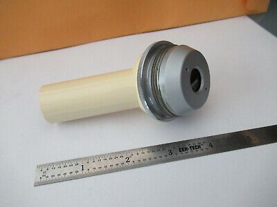 MICROSCOPE PART WILD HEERBRUGG SWISS M11 TUBUS + LENS OPTICS AS PICTURED F4-A-22