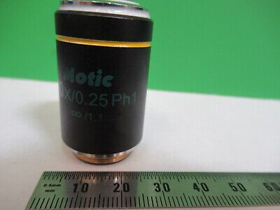 MOTIC 10X INFINITY OBJECTIVE MICROSCOPE PART AS PICTURED &Q9-A-125