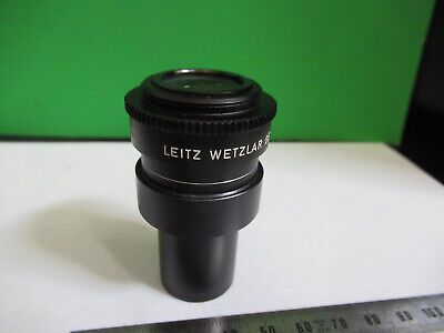 LEITZ WETZLAR EYEPIECE 519750 10X/18 OCULAR MICROSCOPE PART AS PICTURED R9-A-21