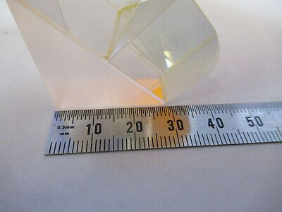 OLYMPUS JAPAN GLASS PRISM HEAD OPTICS MICROSCOPE PART AS PICTURED &8Y-A-91