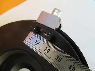 UNITRON JAPAN MPS-2 STAGE POLARIZER TABLE MICROSCOPE PART AS PICTURED &F1-A-48