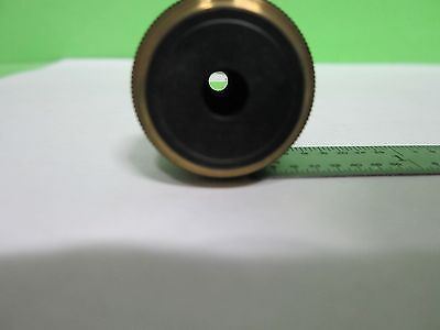 MICROSCOPE PART OBJECTIVE OLYMPUS JAPAN MPLAN 100X OPTICS AS IS BIN#U8-40