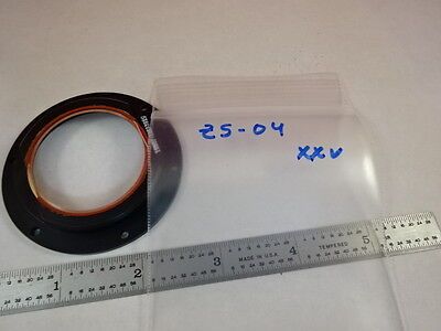 MIL SPEC OPTICAL COMPONENT MOUNTED LENS LASER OPTICS DEVICE AS IS &Z5-04